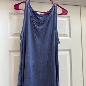Womens American Eagle Outfitters Dusty Blue Soft and Sexy Tank Top Size Medium